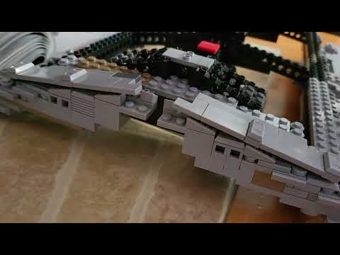 Mould King 13135 Imperial Star Destroyer Monarch Build (Section 17 of 21) Takeaways