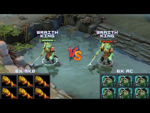 Dota 2 | Wraith King 6x Monkey King Bar vs Wraith King 6x Assault Cuirass