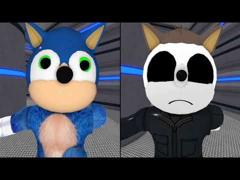 OLD SONIC VS NEW SONIC JUMPSCARE - Roblox Piggy FANGAME