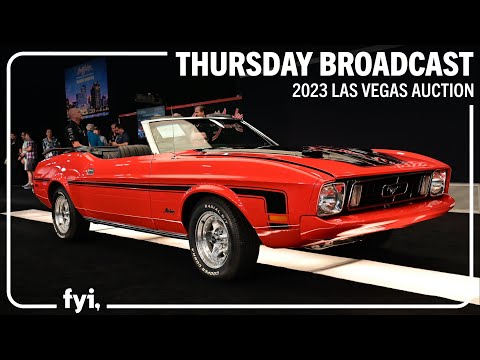 2023 LAS VEGAS THURSDAY BROADCAST - Thursday, June 22, 2023  - BARRETT-JACKSON 2023 AUCTION