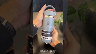 Hydro Flask wide mouth 473mL shale gray #hydroflask #unboxing