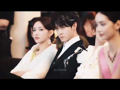 Fantaken video of ChengXiao plus Tian Jiarui at the GQ creative gala event (May 31/2024)