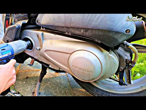 Honda SH125 CheckUp: Variomatik- Kupplung- Keilriemen / Wie ist der allgemeine Zustand? UNGLAUBLICH!