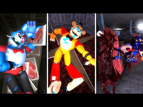 DISMEMBERING Animatronics from FNAF