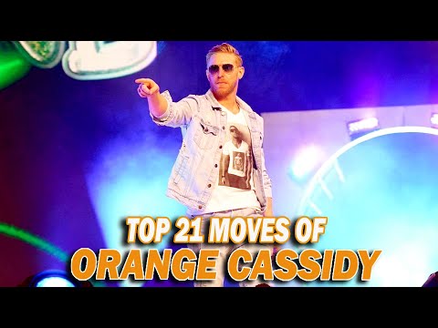 TOP 21 MOVES OF ORANGE CASSIDY IN AEW