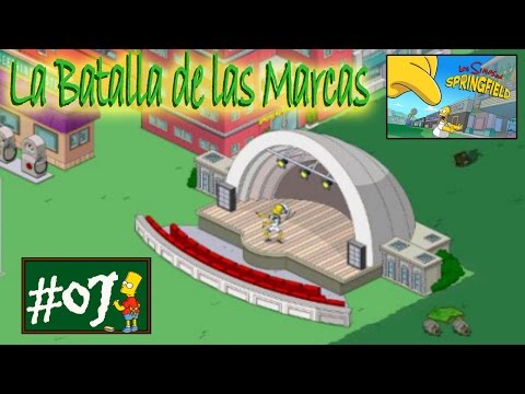 Los Simpson Springfield "La Batalla de las Marcas VII, Sr. Burns y el Anfiteatro" por Tony