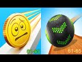 Coin Rush VS Going Balls Android iOS Gameplay (Level 61-65)