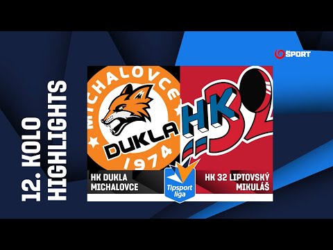 12. kolo: HK Dukla Michalovce - HK 32 Liptovský Mikuláš 3:2 (0:0, 0:1, 3:1)
