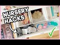 NURSERY HACKS EVERY MOM SHOULD KNOW | + Nursery Organization and Storage Ideas