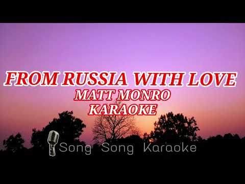 From Russia with love - Matt Monro (Karaoke)
