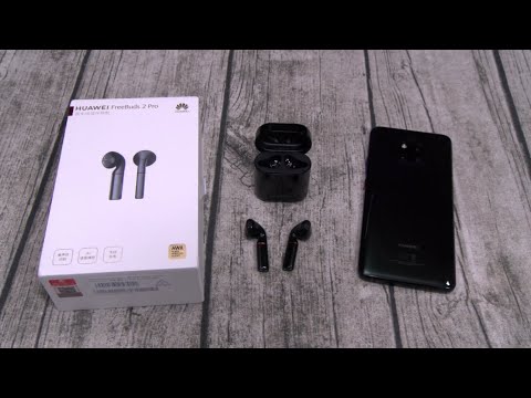 External Review Video aQ8TrdA5E7E for Huawei FreeBuds Pro In-Ear True Wireless Headphones w/ Active Noise Cancellation