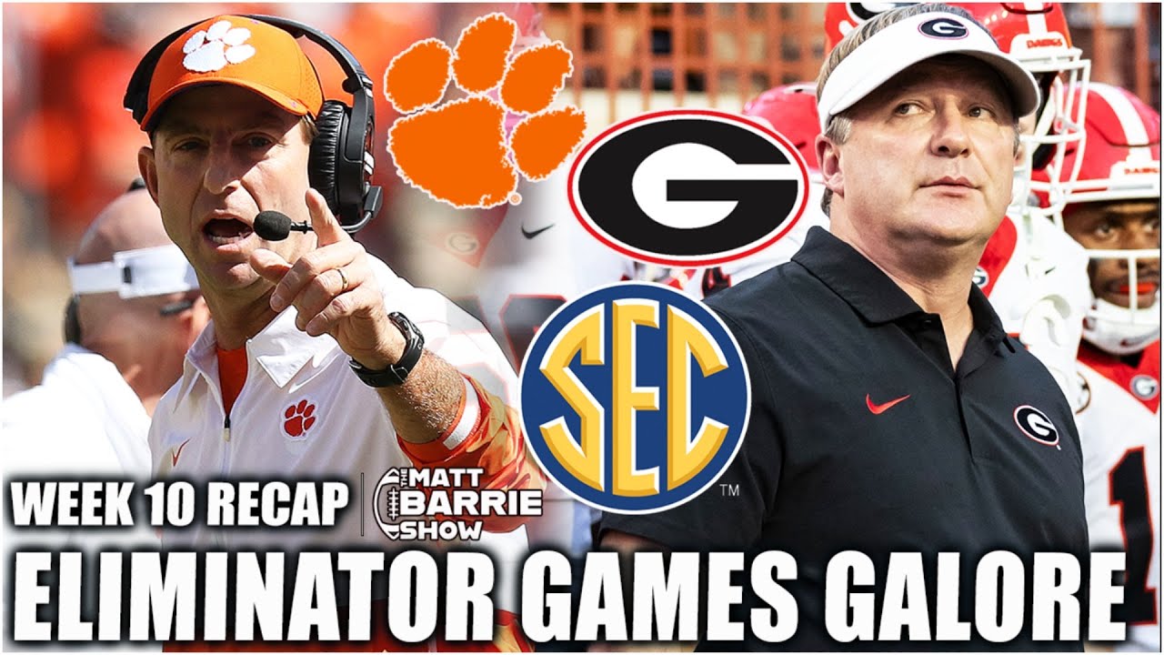 Georgia are NOT CONVINCING + Paul Finebaum’s SHOCKED by Dabo Swinney?! 🍿 | The Matt Barrie Show