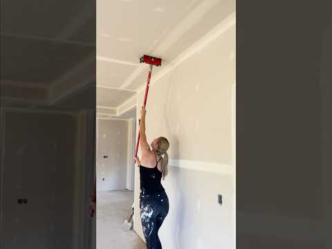 Runnin' the LEVEL5 Drywall Flat Box + Handle for that extra reach 🙌