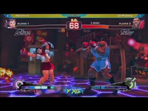 VxG2013: AGE Chris G vs EG PR Balrog - Losers Semis - SSF4: AE Ver. 2012