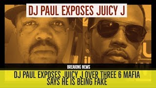 DJ Paul CALLS OUT JUICY J over Three 6 Mafia Brother and EXPOSES HIM on Twitter
