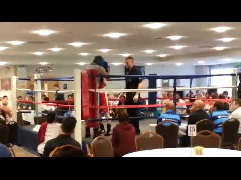 life for a kid boxing part1...jordon Collins vs Jordan Kingsley