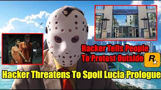 GTA 6 Hacker Threatens To Leak Lucia Spoilers And He Asks 10 People To Protest Outside Rockstar