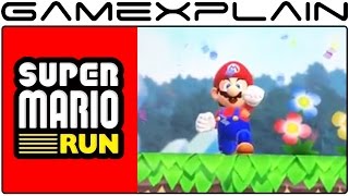 Super Mario Run - World 1-1 Up & Over Gameplay (iPad Demo)