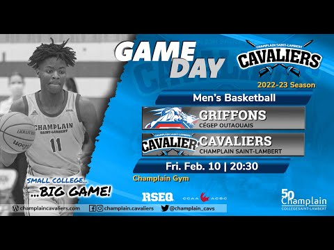 RSEQ D1 Basketball Masculin 🏀 Outaouais @ Ch.-St-Lambert [2023-02-10]