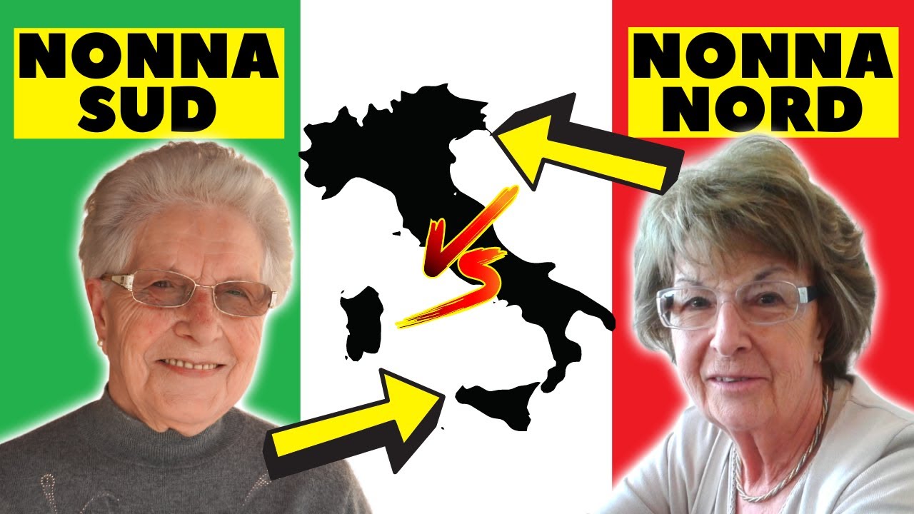 What do Italian grandmothers think (in dialect) NORTH VS. SOUTH [with subtitles]
