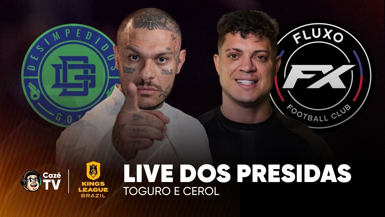 LIVE DOS PRESIDAS: RESENHA COM TOGURO DO DESIMPEDIDOS E CEROL DO FLUXO | KINGS LEAGUE BRASIL