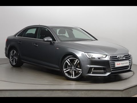 KO18OTG AUDI A4 TFSI S LINE GREY 2018, Nottingham Audi