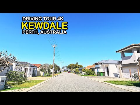 Perth Suburb: KEWDALE (Western Australia) - Suburb Tour, Driving 4K