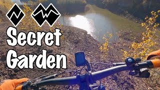 Riding the rocky outcrop that is Secret Garden.