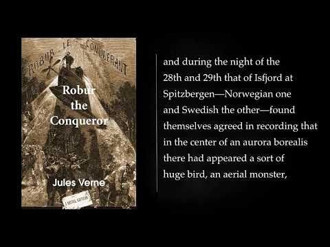 ROBUR THE CONQUEROR By Jules Verne. Audiobook, full length
