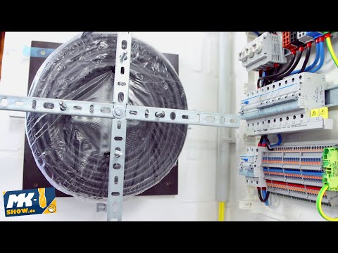 ✔ Schneller geht es kaum! Kabelwechsel NYY-J 3x1,5 für Kabelabrollhilfe