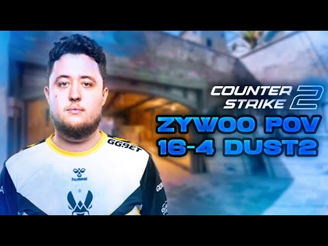CS2 POV ZywOo Dust2 (16-4) vs Heroic | IEM Dallas 2024
