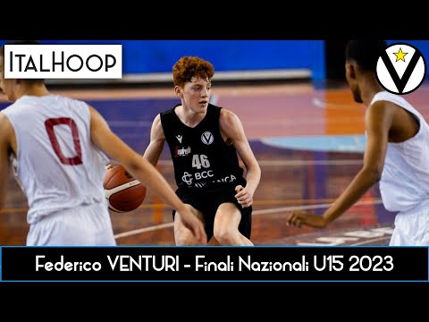 Federico Venturi - 16 punti e 18 rimbalzi verso le Semifinali delle Finali Nazionali U15 2023