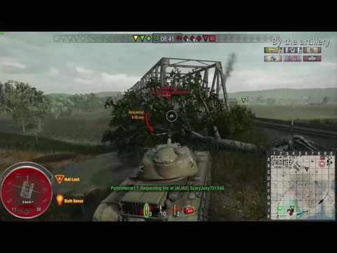 World of Tanks Console T110E4 - 110 HP left and 6,400 Damage (Epic Battle)