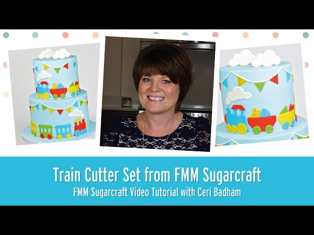 Video Teaser für Train Cutter Set | FMM Sugarcraft