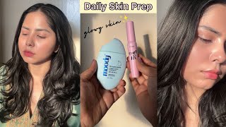My everyday skin prep+makeup routine with zero foundation and concealer ✨