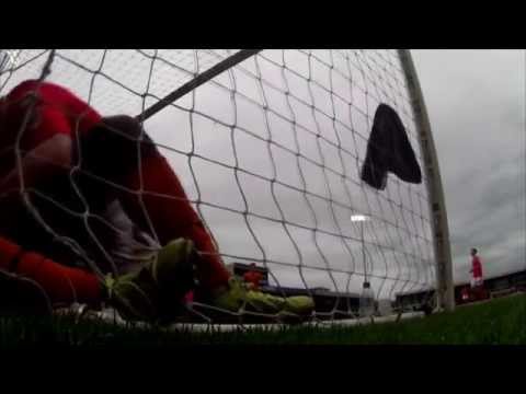 Goal Cam - Mark Ellis & Wolves' Nouha Dicko Crash into the net!