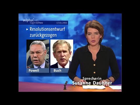 ARD Tagesschau 17.03.2003