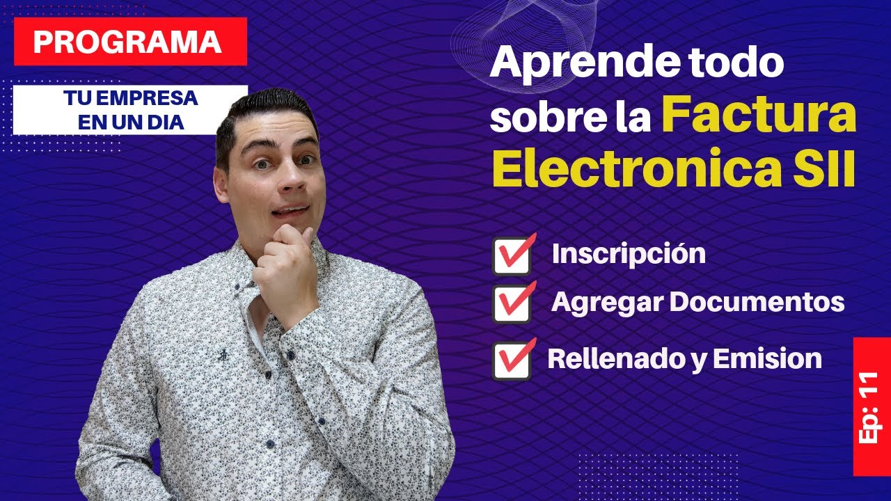 Como REALIZAR tu Primera FACTURA ELECTRONICA ✅ EP 11  PROGRAMA Paso A Paso