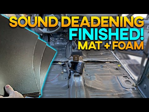 Toyota 4Runner and Pickup Noico Foam Install (Sound Deadening)