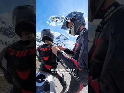 Gibt’s was Süßeres bei einem Mann? 🥹 ​⁠​⁠@felix.klingler  einfach ein Traum 🏍️