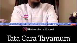 Download lagu Tata cara tayamum sesuai sunnah Ustadz  adi hidayat lc.Ma mp3