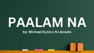 PAALAM NA