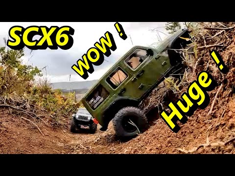 What a HUGE! The All New Axial SCX6 ! SCX6 challenges where SCX10 III couldn't run.