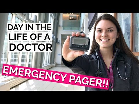 Day in the Life of a DOCTOR: EMERGENCY PAGER! Video