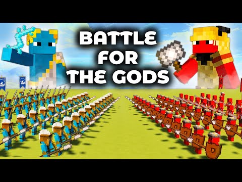 RED VS BLUE - Ancient War in MINECRAFT