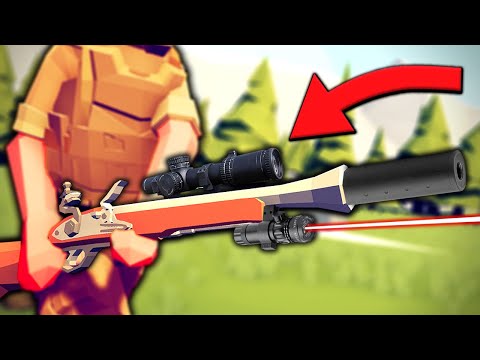 SILENCED BLUNDERBUSS!? TABG Totally Accurate Battlegrounds Gameplay