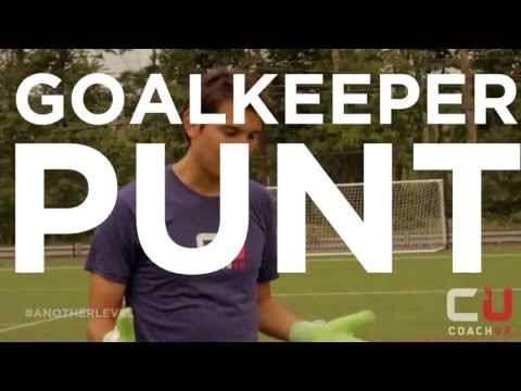 How To Punt A Soccer Ball | CoachUp Soccer Goalkeeper Tips