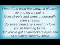 Ben Christophers - Hooded Kiss Lyrics_1