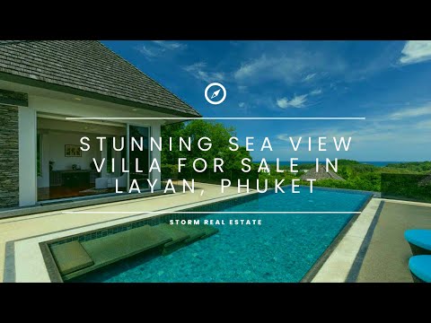 Stunning Sea View Villa For Sale In Layan, Phuket