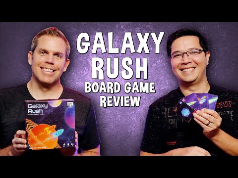 Galaxy Rush Review - 2-Player Space Race Board Game